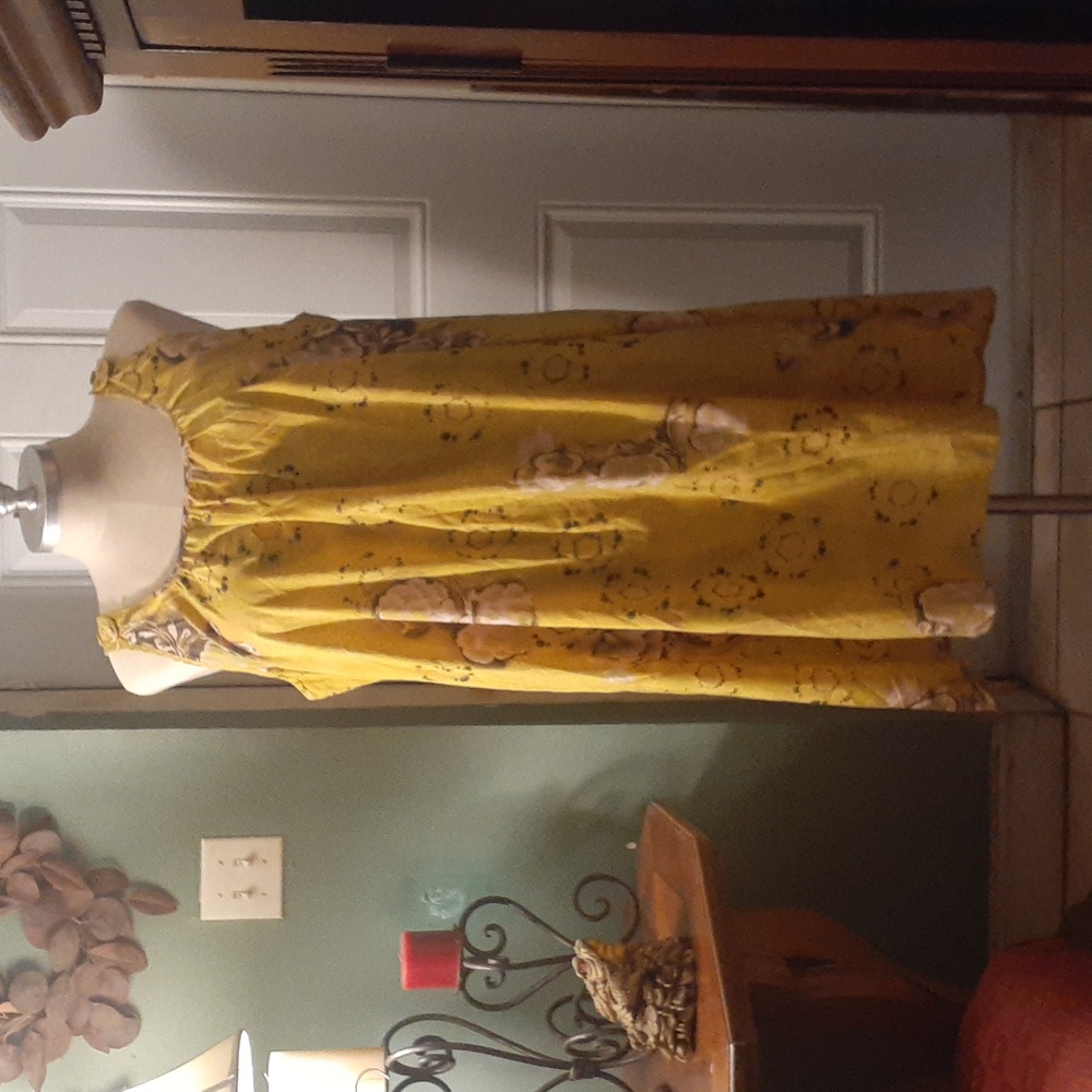 Anthony Richards sleeveless house dress